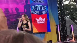 Sabrina Carpenter On My Way Soundcheck 7/5/19 Central Park GMA