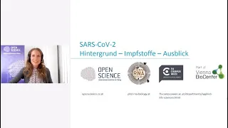 Webinar "SARS-CoV-2: Hintergrund, Impfstoffe, Ausblick"