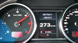 Audi Q7 V12 TDI  | 277 km/h | restricted top speed