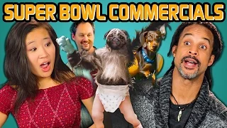 ADULTS REACT TO SUPER BOWL COMMERCIALS (2016)