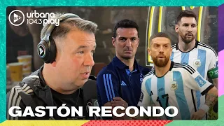 Gastón Recondo sobre Messi, Scaloni y el conflicto con Papu Gómez #VueltayMedia