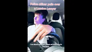 Police officer pulled over the wrong lawyer