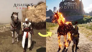 1 Minute of Horse Riding Showcase From Every Assassin's Creed