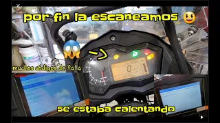 Escaner para la benelli trk 502 corrección de problemas de sobrecalentamiento