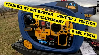 Boondocking Beast? Testing the Firman Dual Fuel Generator for RV Use! - #fulltimerv #fulltimervlife