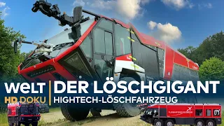 DER LÖSCHGIGANT - Hightech-Löschfahrzeug der Flughafenfeuerwehr | HD Doku