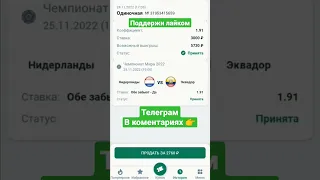 НИДЕРЛАНДЫ ЭКВАДОР ПРОГНОЗ И СТАВКА НА МАТЧ