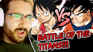 Shwabadi Reacts to LUFFY VS GOKU RAP BATTLE | RUSTAGE ft. Shao Dow