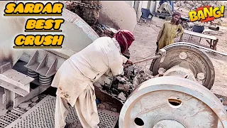 ASMR & Amazing Quarry Primary Rock Crushing Process |Satisfying Rock Crusher in action|Stone Crusher