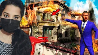 Michael's House Caught Fire - GTA 5 Gameplay #19