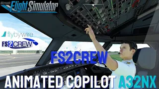 *FIRST LOOK*FS2CREW AI Copilot Expansion | FlyByWire A32nx