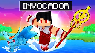 Jogando como um DEUS INVOCADOR no Minecraft