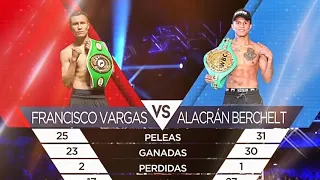 Francisco Vargas VS Alacrán Berchelt | Gran Pelea de Box Mexicano HD