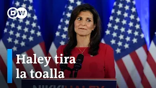 El abandono de la candidata republicana deja vía libre a Trump