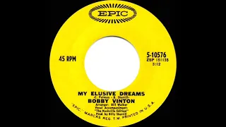 1970 HITS ARCHIVE: My Elusive Dreams - Bobby Vinton (mono 45)