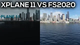 NEW FS 2020 VS XPLANE 11 GRAPHICS COMPARISON 4K 60FPS