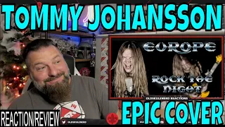 Tommy Johansson - ROCK THE NIGHT (Europe) OLDSKULENERD REACTION