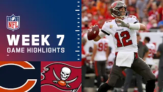 Bears vs. Buccaneers Week 7 Highlights | NFL 2021