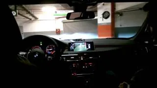 BMW X5 Parking Assistant in Action (inside view)