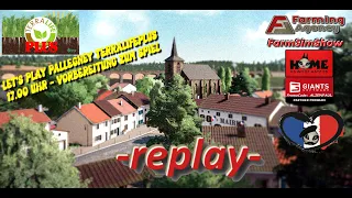 LetsPlay#001 - Die (fast) tägliche FarmSimShow   - TerraLife Plus Pallegney Beta! - mal Spielen -