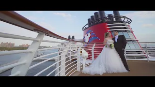 Alyssa and John | Disney Cruise Line Wedding Highlight (4K)