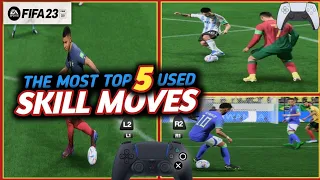 TOP 5 MOST effective skill moves used by pros on FIFA 23_@deepresearcherFC
