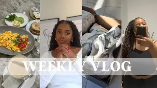 WEEKLY VLOG | Updated Nighttime Skincare Routine,  Solo Date, Unboxings, Discheme Haul, New Braids..