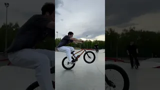 Чудеса Баланса ☠️Илья Усольцев 🙌 #shorts #bmx