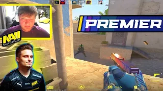 s1mple plays CS2 Premier with iM