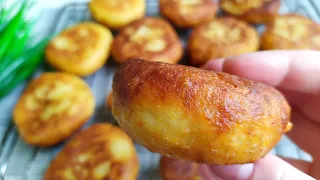 Картофельные пончики на дрожжах хрустящие снаружи, мягкие внутри🍩🍩