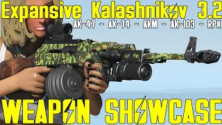 Fallout 4: Expansive Kalashnikov 3.2 - Weapon Mod Showcase