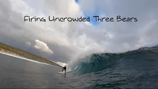 Pumping Uncrowded Three Bears - POV surfing