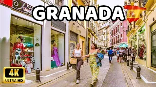 🇪🇦[4K] Granada Spain Amazing City | Fantastic Holiday Destination in Andalucía