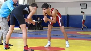 Crimea-2015 (cadet) -- 58 kg 1/2f Manukyan vs Savin