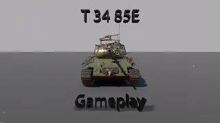 War Thunder : Gameplay - T34 85E Realistic Battles