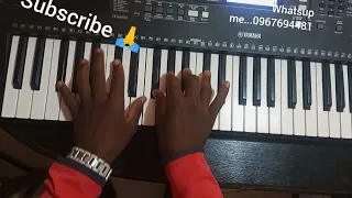 how to play ndemikabila yawe in the Key of F# keyboard.. Zambian gospel music
