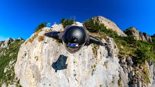 Wingsuit B.A.S.E. Arco Italy VR 360