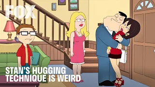 American Dad | Stan Teaches Steve How To (Inappropriately) Hug | FOX TV UK