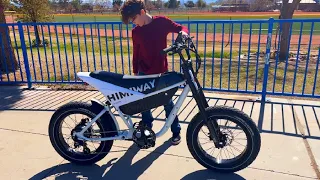 Mason Tries to Break Our New Bike | Himiway C5