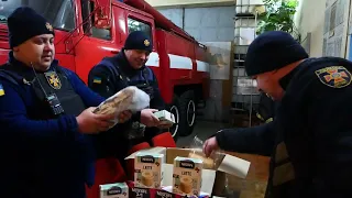 Рятувальники отримали набори для приготування кави