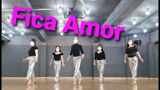 Fica Amor line dance (Improver) Demo&Count