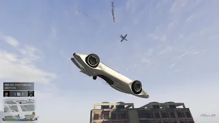 GTA 5 ONLINE: SCRAMJET VS B11 STRIKEFORCE COMBAT | F4D