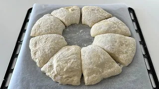 I'm giving you the secret of village bread! Few people know this secret. 100 years old recipe
