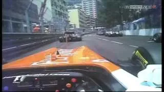 F1 Helmet Cam - GP Start - Monaco 2012