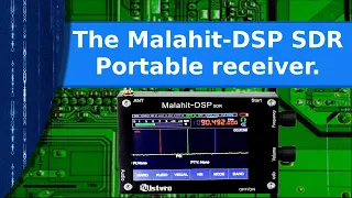 Ham Radio - The Malahit DSP portable SDR receiver.