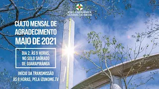 Culto Mensal de Agradecimento | Solo Sagrado - maio/2021