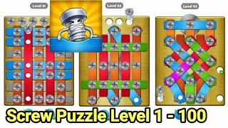 Screw Puzzle Answers | All Levels | Level 1-100