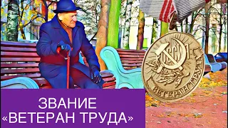 ВЕТЕРАН ТРУДА | Как получить звание и какие готовятся изменения в закон