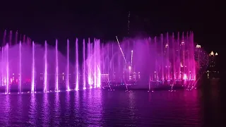 The Pointe  Palm jumeriah fountain show/ Atlantis Fireworks 2020.