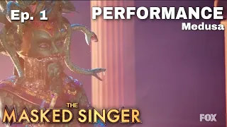 Ep.1 Medusa Sings "Happier Than Ever" | The Masked Singer | Season 9